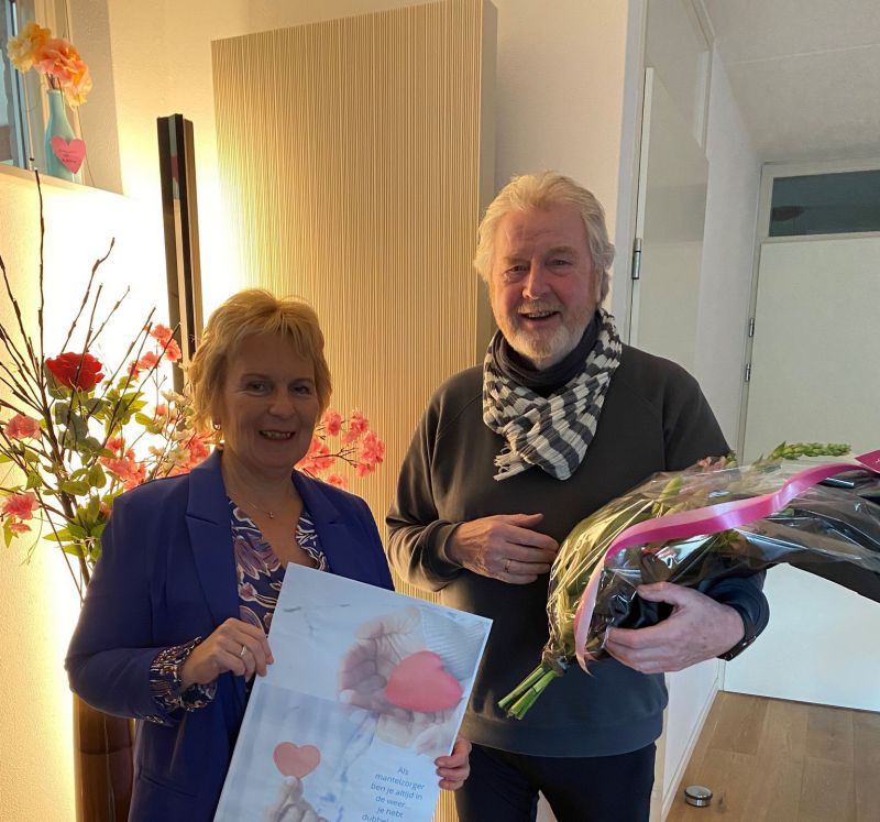 Eerste mantelzorgcompliment 2023 uitgereikt